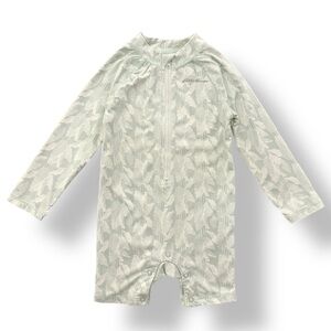 Eddie Bauer | Baby Tropical Leaf Rashguard Suit (24 mos) 🍃